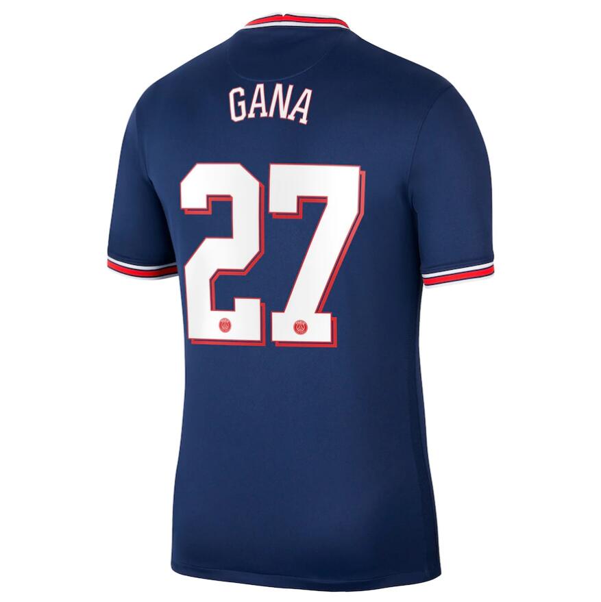 2021/22 Maillot PSG Domicile Cup Home Kit Soccer Jersey Gana 27 printing